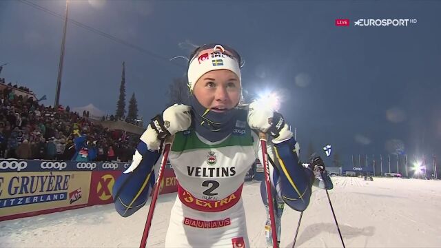 Maja Dahlqvist triumfatorką sprintu stylem klasycznym w Ruce