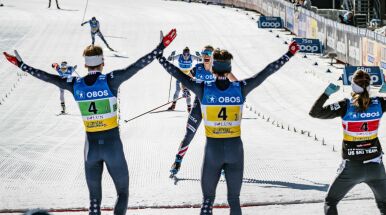 Sztafety zwieńczyły sezon Pucharu Świata w biegach narciarskich