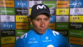 Quintana po wygraniu 18. etapu Tour de France