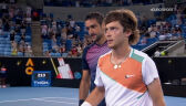 Skrót meczu Cilić – Rublow w 3. rundzie Australian Open