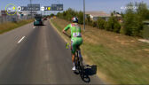Van Aert zrezygnował z ucieczki na 15. etapie Tour de France