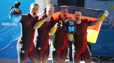 Pekin 2022. Niemcy z kolejnymi medalami w bobslejach