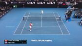 Niecodzienne zagranie Miedwiediewa w ćwierćfinale Australian Open