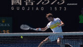 Fantastyczne zagranie Miedwiediewa w 1. secie starcia z Rublowem w ćwierćfinale Australian Open