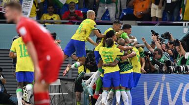 Brazylia świętuje awans. Genialny gol zadecydował