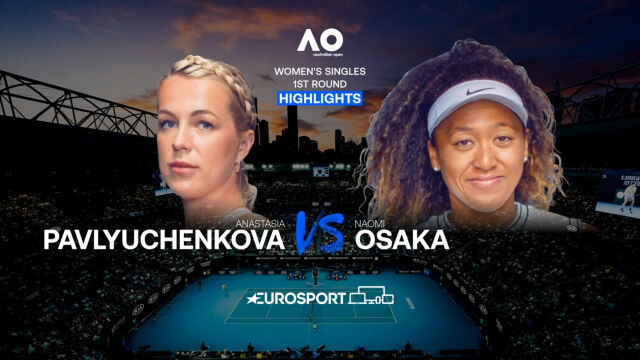 Skrót meczu Pawluczenkowa - Osaka w 1. rundzie Australian Open