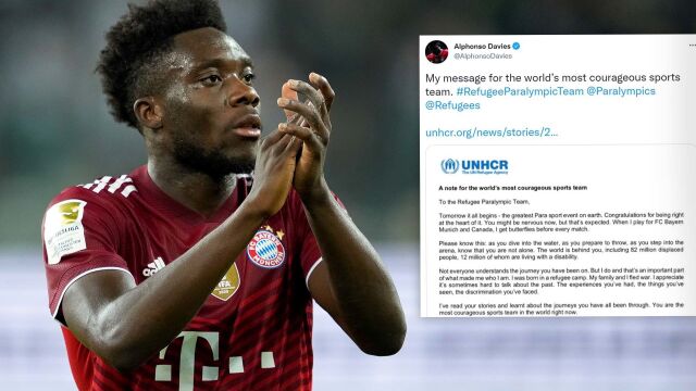 "Najodważniejsza drużyna na świecie". Piłkarz Bayernu napisał list do reprezentacji uchodźców