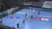 Obrona i gol Niklasa Landina w meczu THW - PSG w ćwierćfinale Ligi Mistrzów