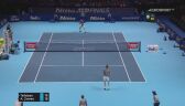 Skrót meczu Tsitsipas - Zverev na ATP Finals