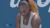 Krzyki i piski. Serena Williams w akcji w meczu z Marią Sakkari