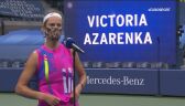 Wywiad z Wiktorią Azarenką po awansie do finału US Open