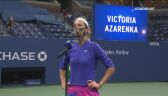Azarenka po awansie do półfinału US Open