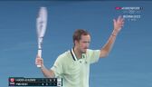 Daniił Miedwiediew wygrał czwartego seta w ćwierćfinale Australian Open