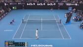 Miedwiediew przełamany w 9. gemie. Nadal bliski wygrania seta w finale Australian Open