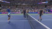 Skrót meczu Djokovic - Brooksby w 4. rundzie US Open