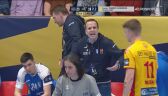 Trener Xavi Sabate otrzymał żółtą kartkę w meczu Orlen Wisła Płock - GOG Handbold