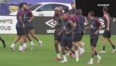 Piłkarze PSG trenują przed finałem Pucharu Ligi