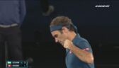 Skrót meczu Federer - Istomin w 1. rundzie Australian Open