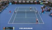 Skrót meczu Muguruza - Konta w 2. rundzie Australian Open