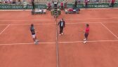 Skrót meczu 2. rundy Roland Garros Roger Federer - Marin Cilić