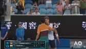 Skrót meczu Carreno-Busta - Nishikori w 4. rundzie Australian Open