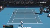 Skrót meczu Zverev - Wawrinka w 1/4 finału Australian Open