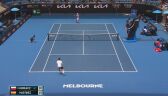 Skrót meczu Hurkacz - Martinez w 1. rundzie Australian Open