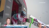 Błąd Gstreina i radość Strolza w 2. przejeździe slalomu w Adelboden