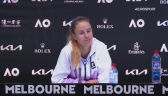 Linette na konferencji o spotkaniu z Sabalenką w półfinale Australian Open
