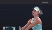 Australian Open. Linette doprowadziła do tie-breaka 1. seta w meczu z Sabalenką 