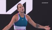 Australian Open. Genialna wymiana Linette z Sabalenką w 12. gemie 1. seta