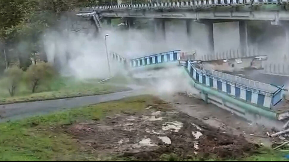 W Koszalinie zawaliła się część wiaduktu. Sprawę wyjaśnia prokuratura