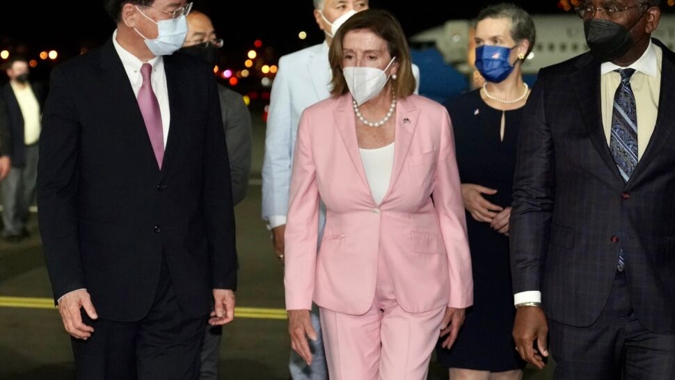 Nancy Pelosi z wizytą w Tajwanie