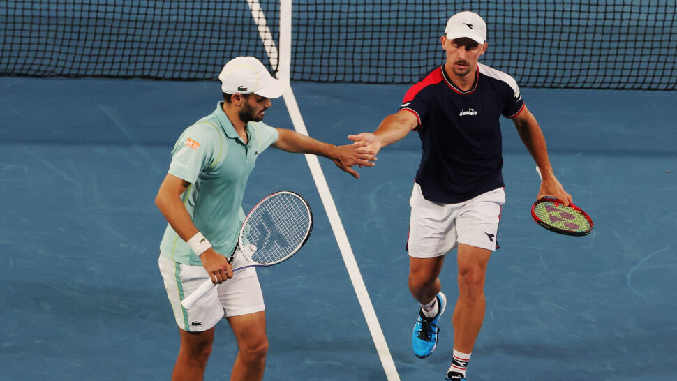 Australian Open: Jan Zieliński i Hugo Nys bez wielkoszlemowego tytułu