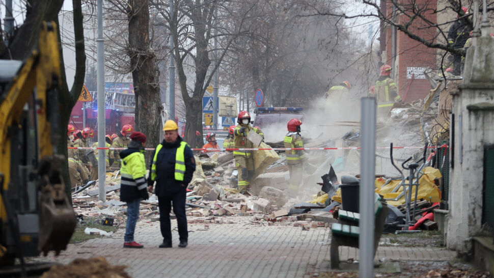 Śledczy wyjaśniają przyczyny katastrofy w Katowicach. Rozpoczęli oględziny