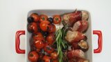Polędwiczki wieprzowe z pomidorkami
